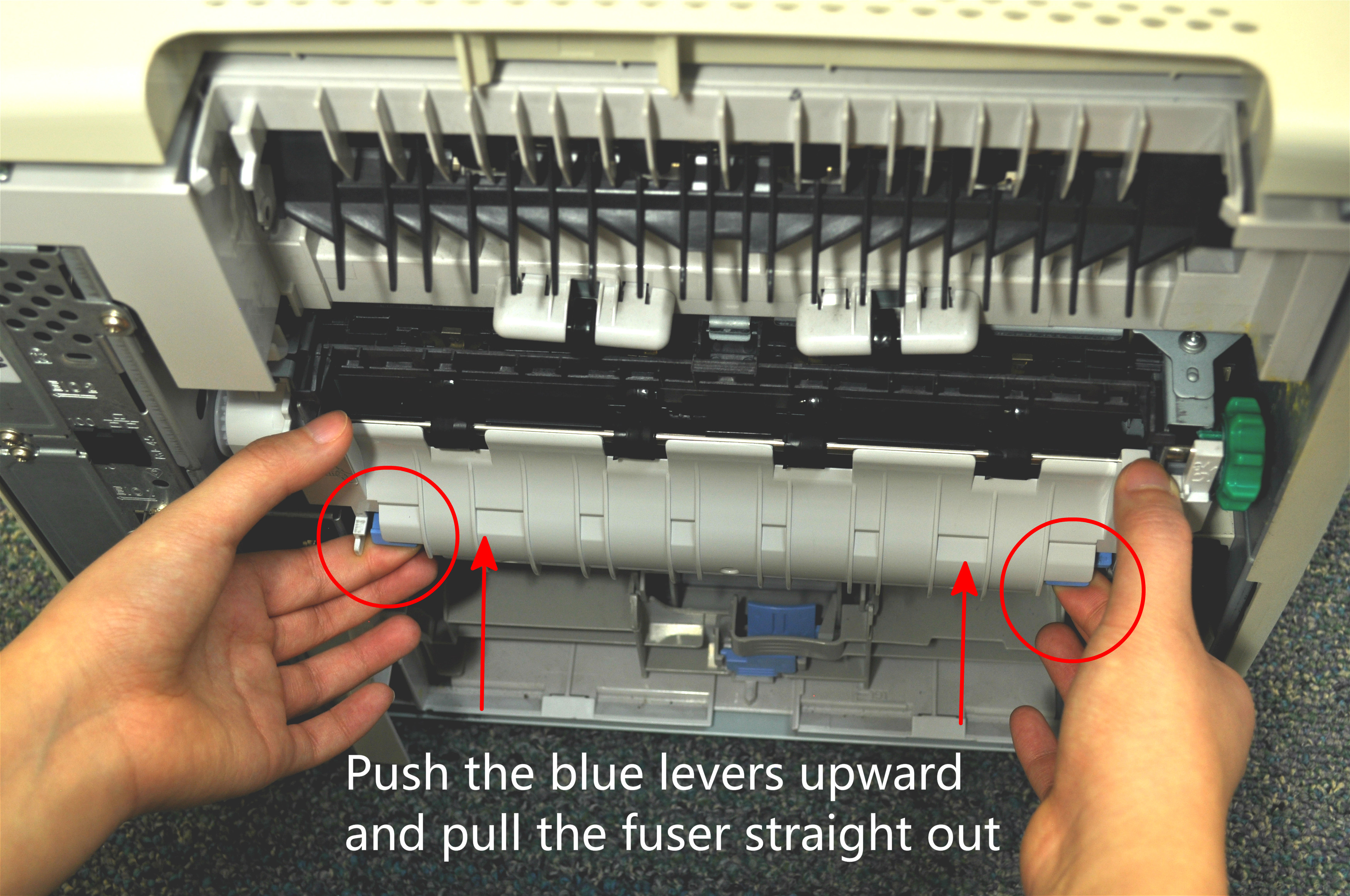 RM1-0013 Fuser Assembly Installation Guide ( part of Q2429A maintenance kit)
