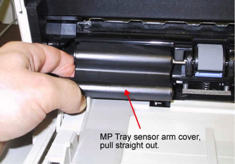 Installing RF5-3086-000 Tray 1 separation pad for HP LaserJet 4100 HP
