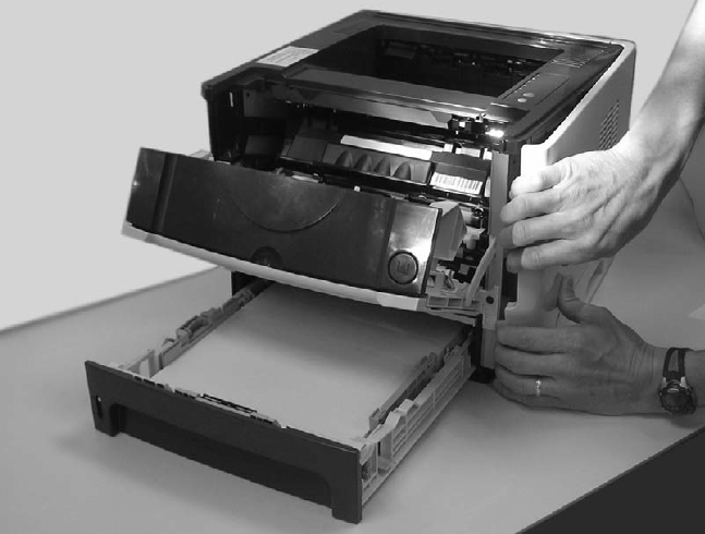 RM1-4247-000 Fuser Assembly (110V) Cover Installation Guide