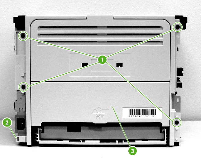 RM1-4247-000 Fuser Assembly (110V) Cover Installation Guide