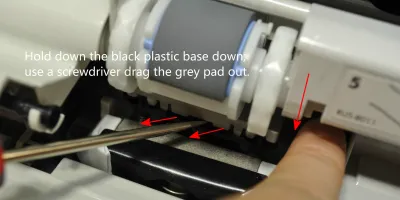 RL1-0007-000 Separation Pad Installation Guide (part of Q2429A maintenance kit)
