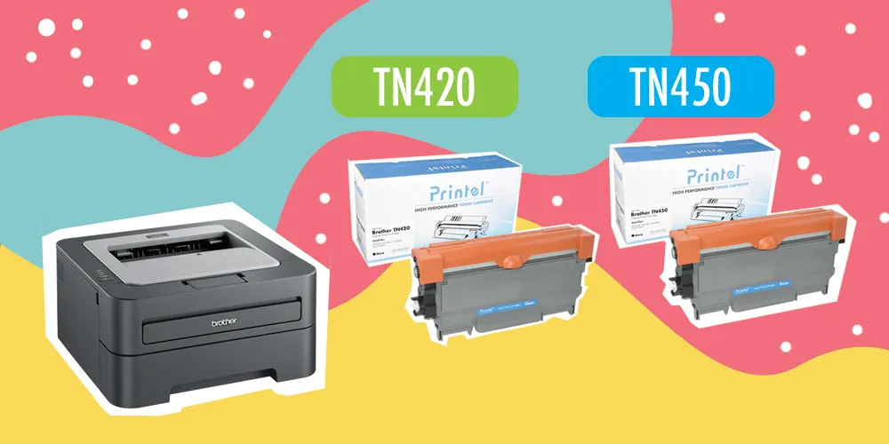 Brother HL-2240 Laserjet printer and compatible toner cartridges by Printel